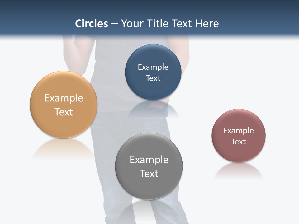 Looking S Hand PowerPoint Template