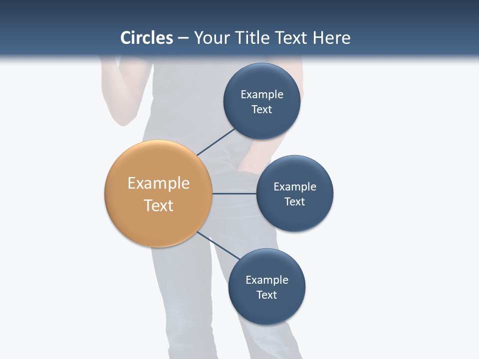 Looking S Hand PowerPoint Template