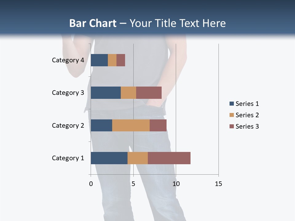 Looking S Hand PowerPoint Template