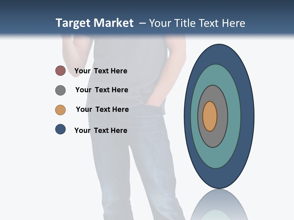 Looking S Hand PowerPoint Template