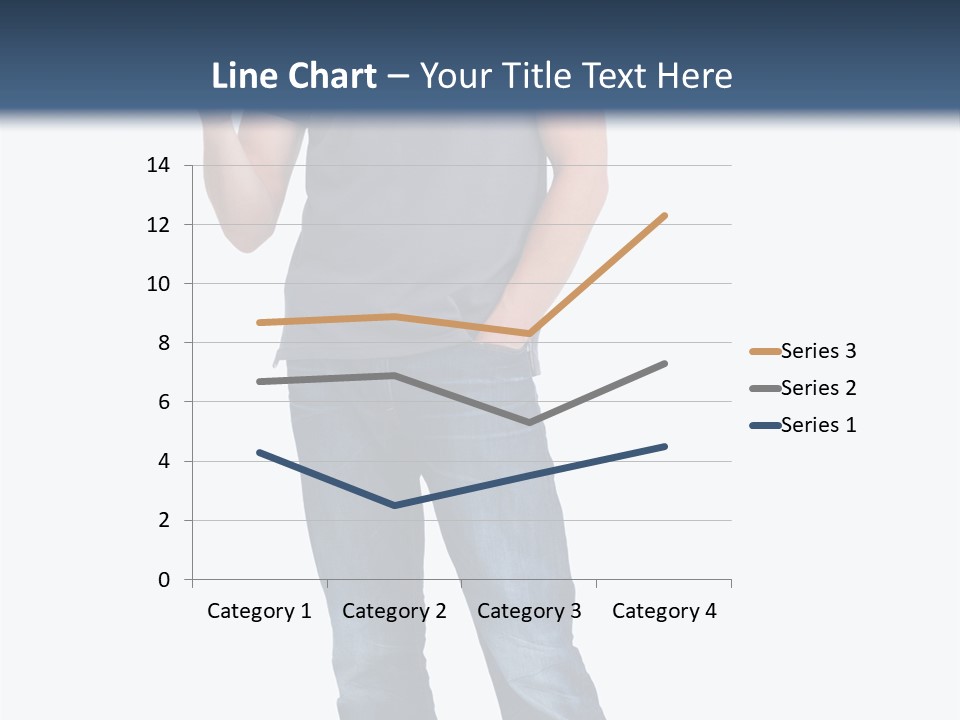 Looking S Hand PowerPoint Template