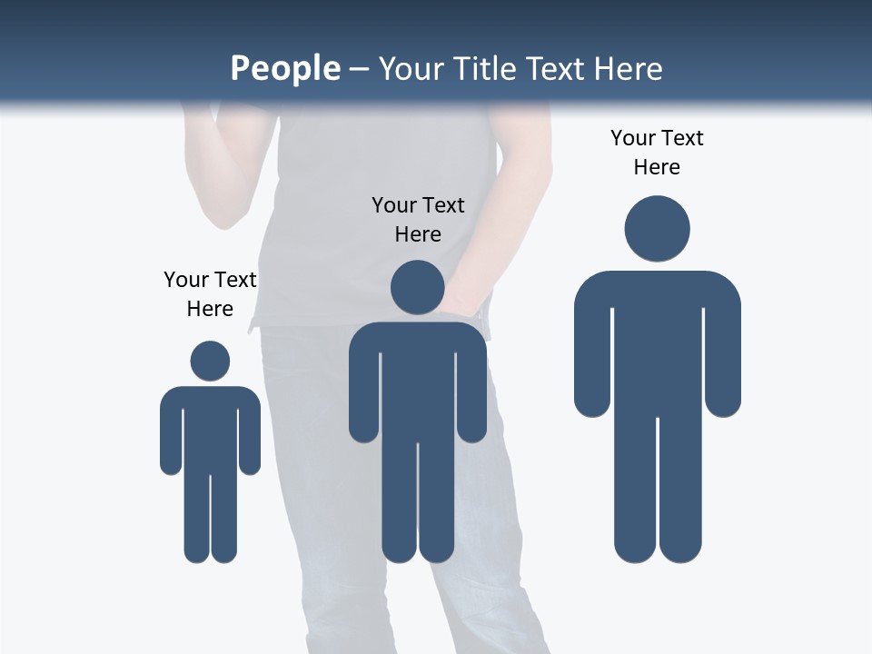 Looking S Hand PowerPoint Template