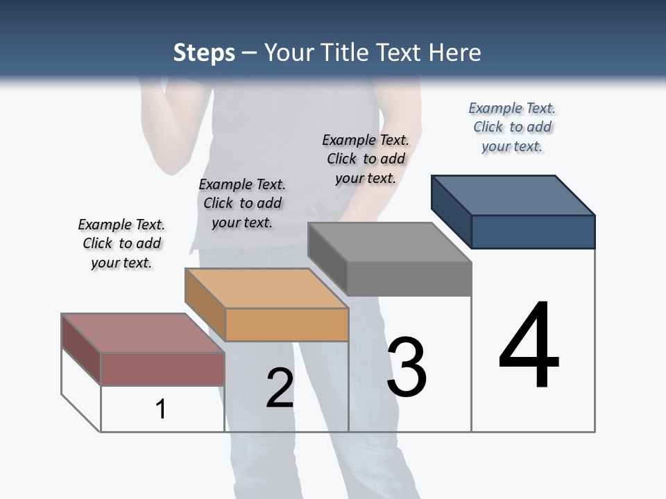 Looking S Hand PowerPoint Template