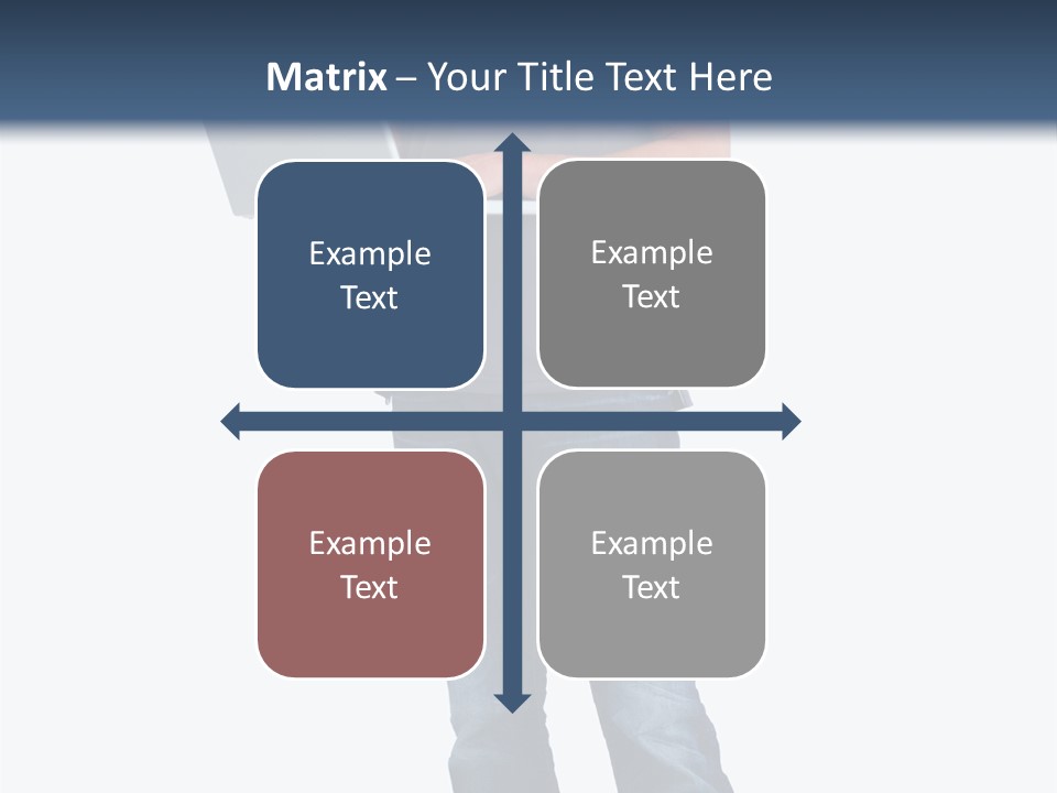 Surfing Web Laptop PowerPoint Template