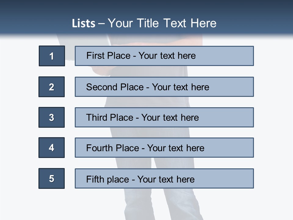 Surfing Web Laptop PowerPoint Template