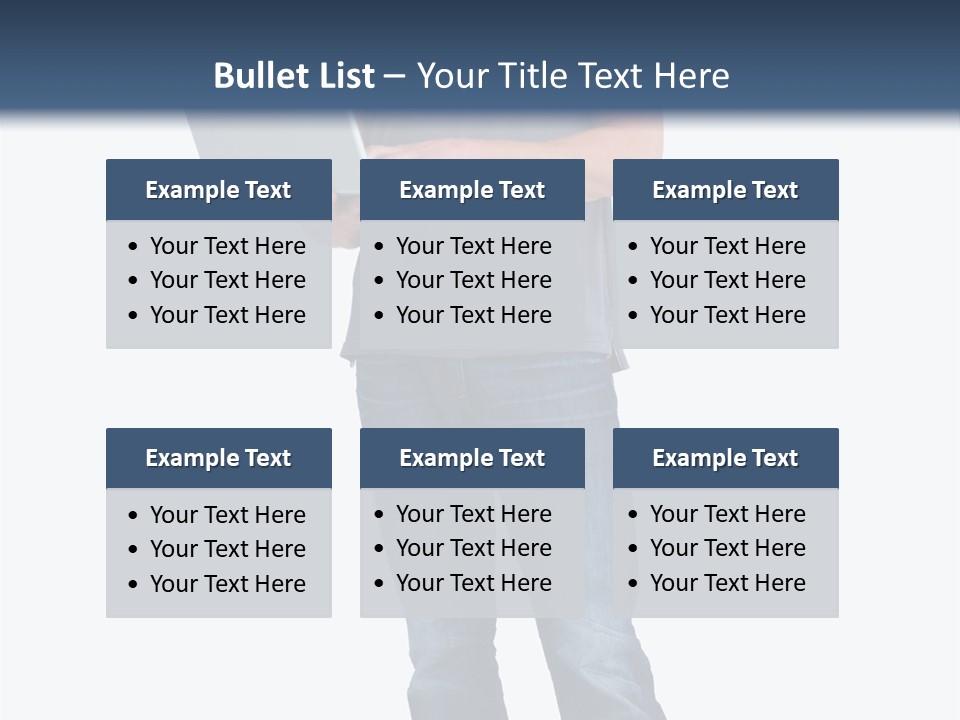 Surfing Web Laptop PowerPoint Template