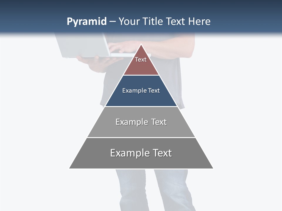 Surfing Web Laptop PowerPoint Template