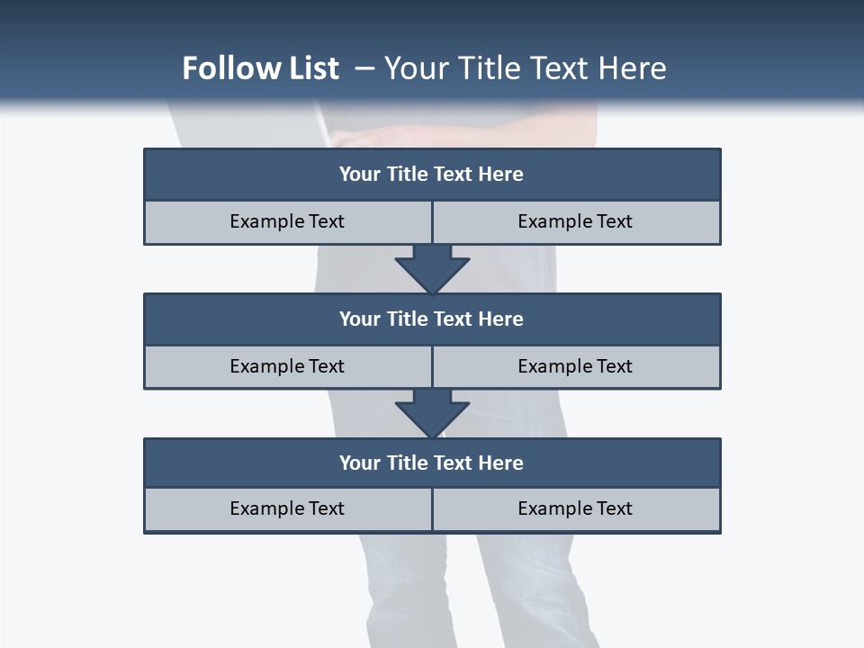 Surfing Web Laptop PowerPoint Template