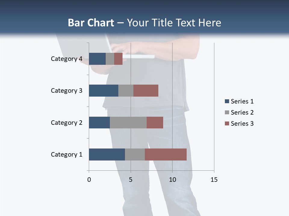 Surfing Web Laptop PowerPoint Template