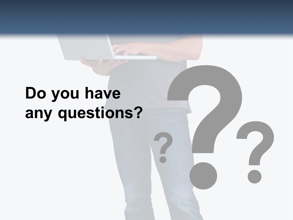 Surfing Web Laptop PowerPoint Template