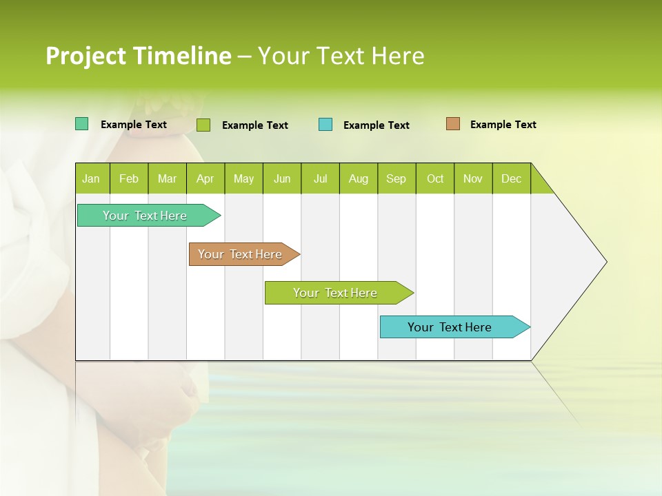 Shirt Caress Woman PowerPoint Template