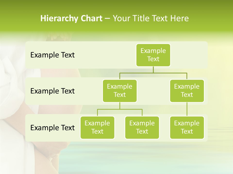Shirt Caress Woman PowerPoint Template
