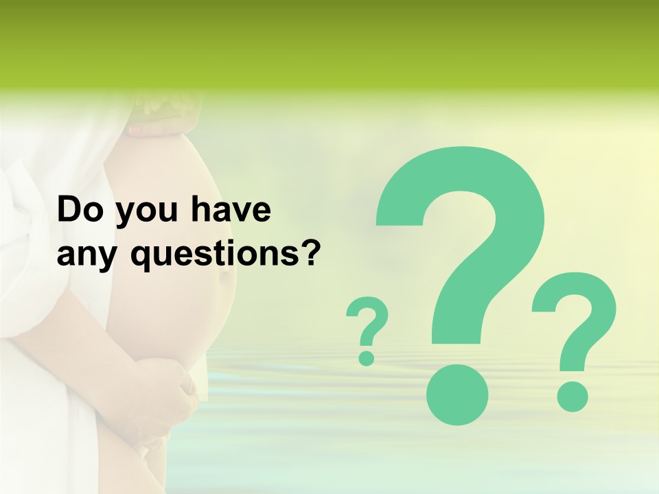 Shirt Caress Woman PowerPoint Template