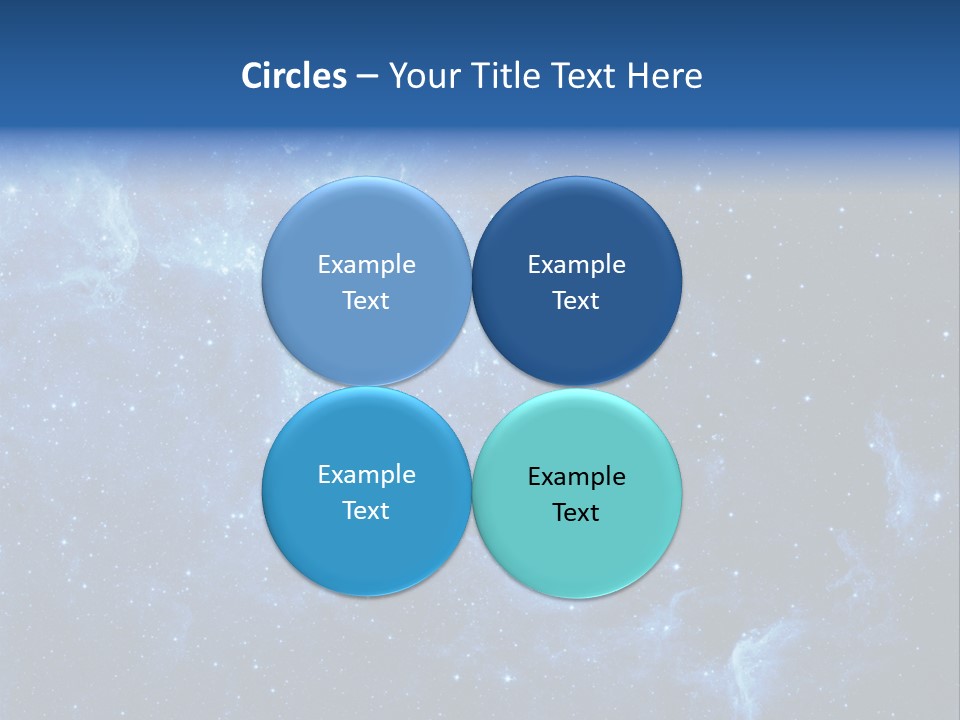 Rings Cosmos Plasma PowerPoint Template