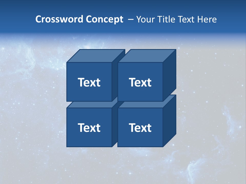 Rings Cosmos Plasma PowerPoint Template