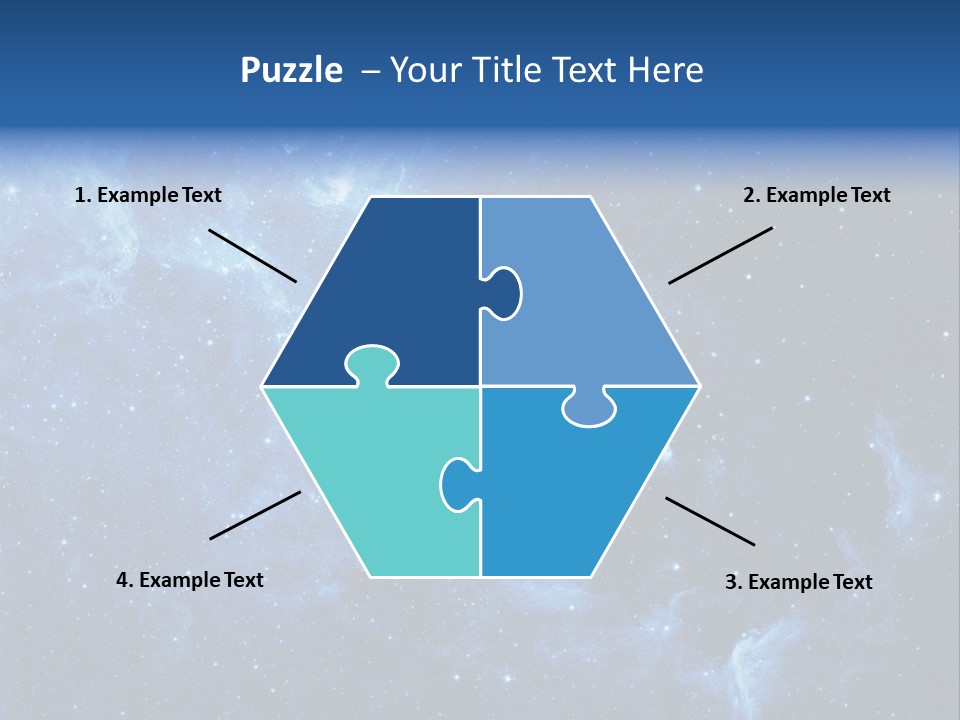 Rings Cosmos Plasma PowerPoint Template