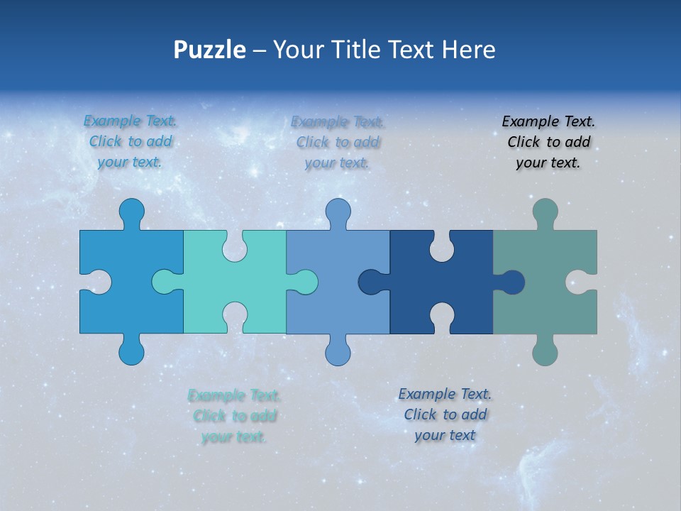 Rings Cosmos Plasma PowerPoint Template