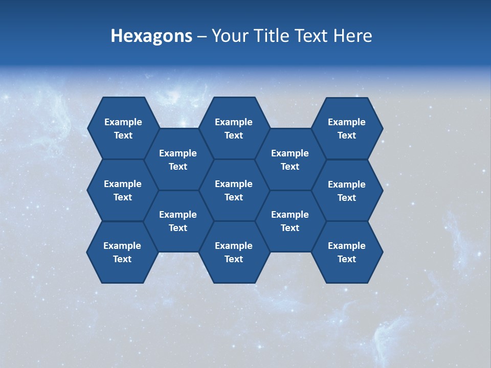 Rings Cosmos Plasma PowerPoint Template