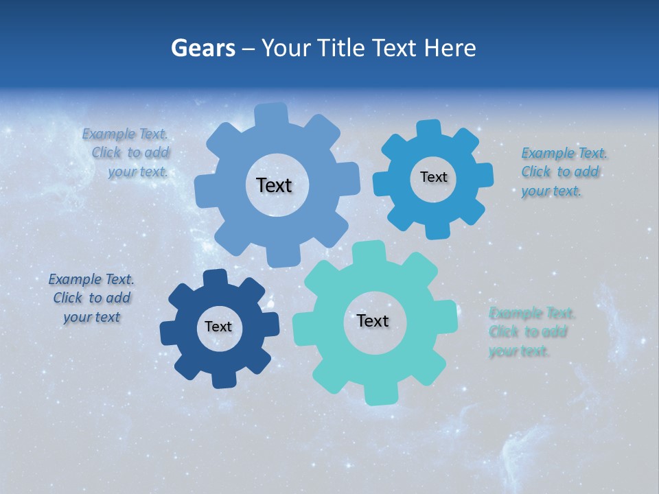 Rings Cosmos Plasma PowerPoint Template