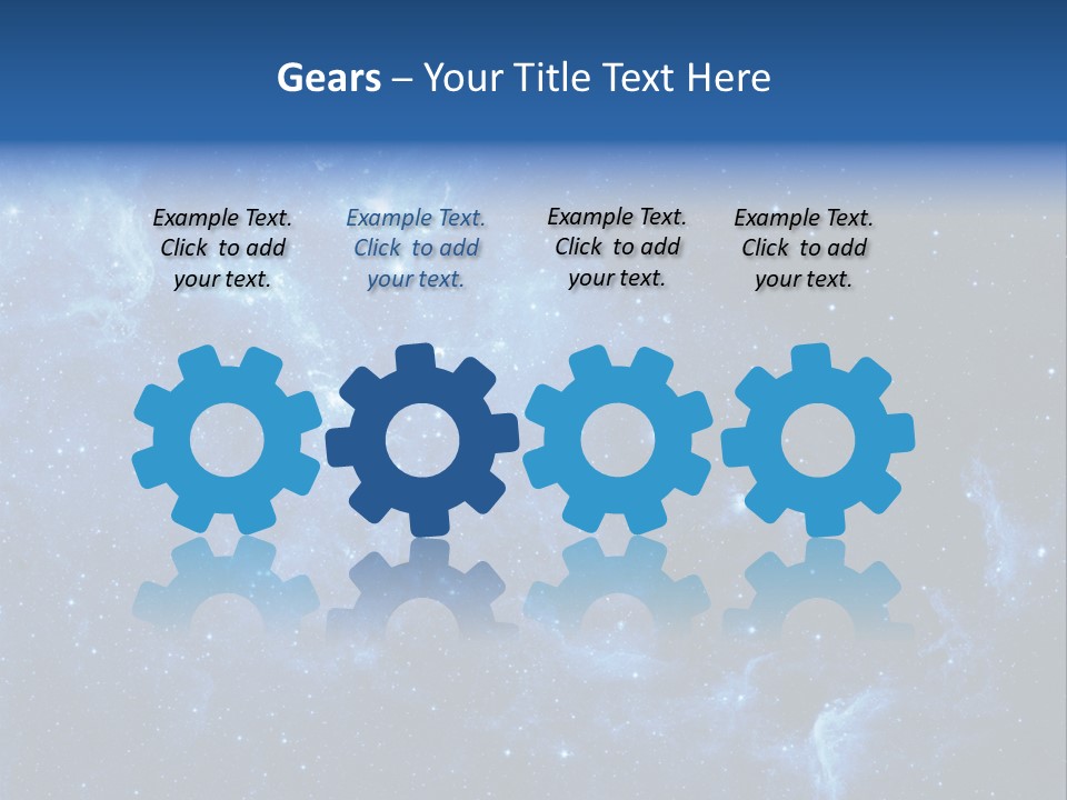 Rings Cosmos Plasma PowerPoint Template