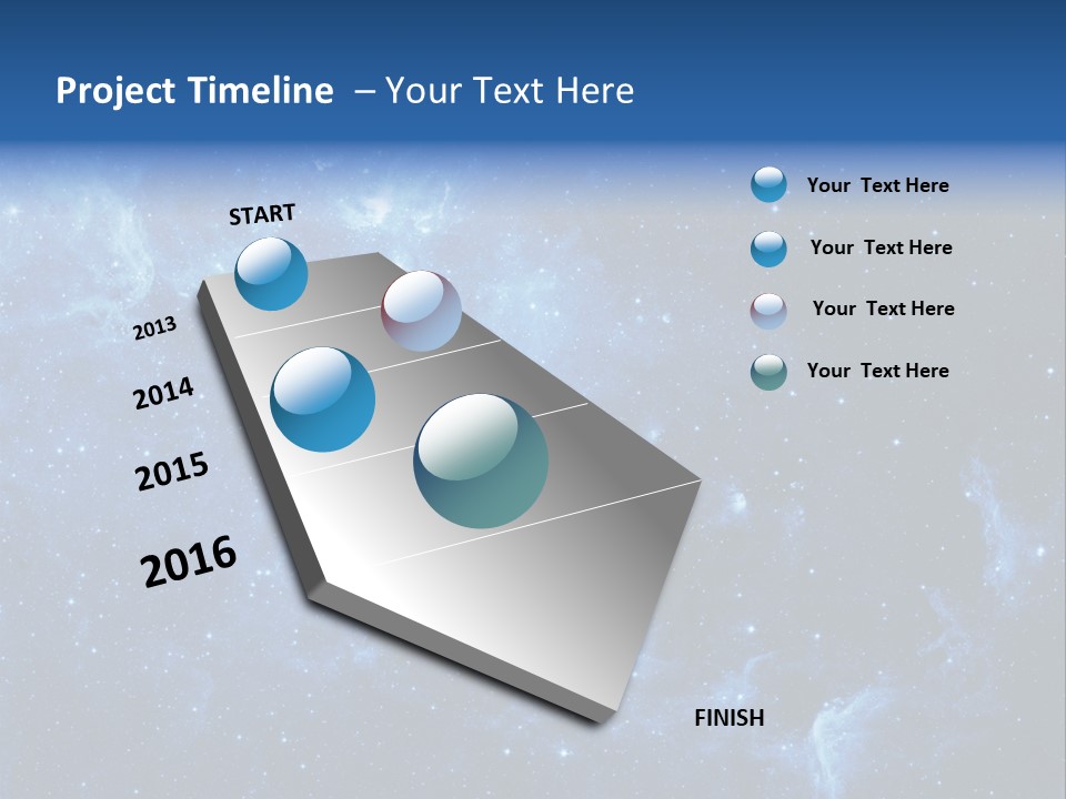 Rings Cosmos Plasma PowerPoint Template