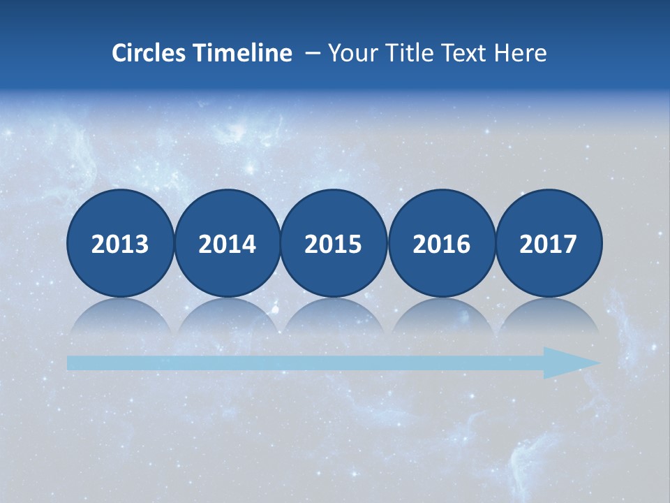 Rings Cosmos Plasma PowerPoint Template