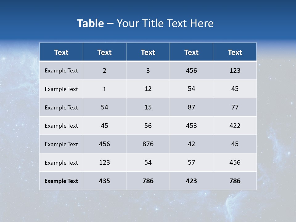 Rings Cosmos Plasma PowerPoint Template
