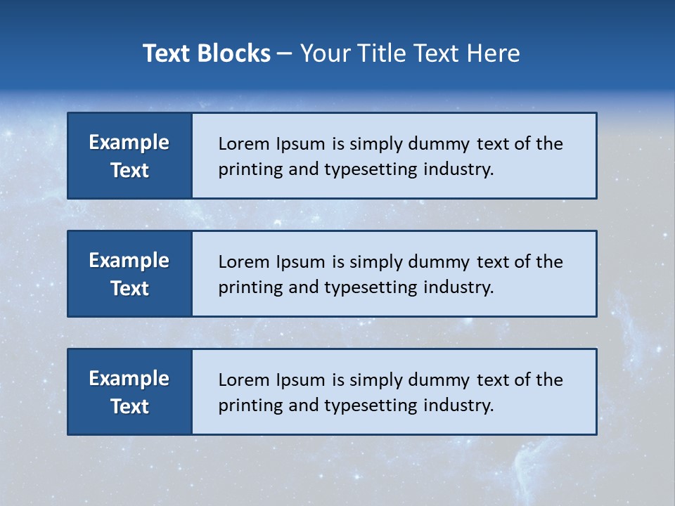 Rings Cosmos Plasma PowerPoint Template