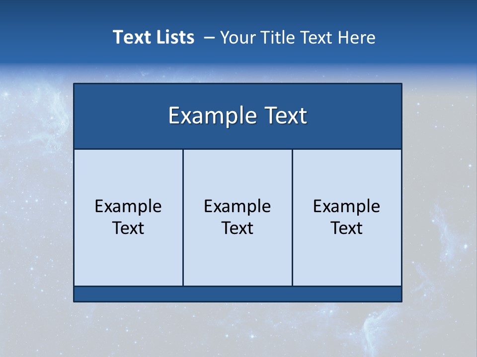 Rings Cosmos Plasma PowerPoint Template