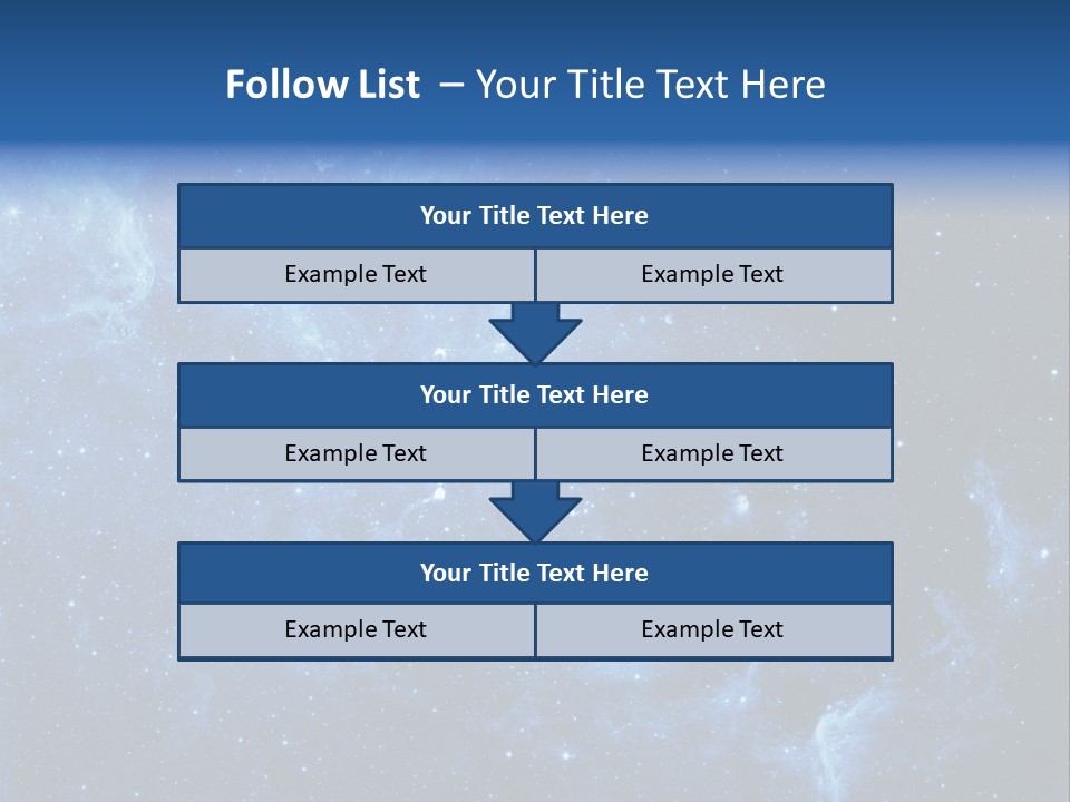 Rings Cosmos Plasma PowerPoint Template