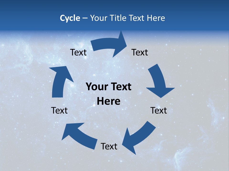 Rings Cosmos Plasma PowerPoint Template