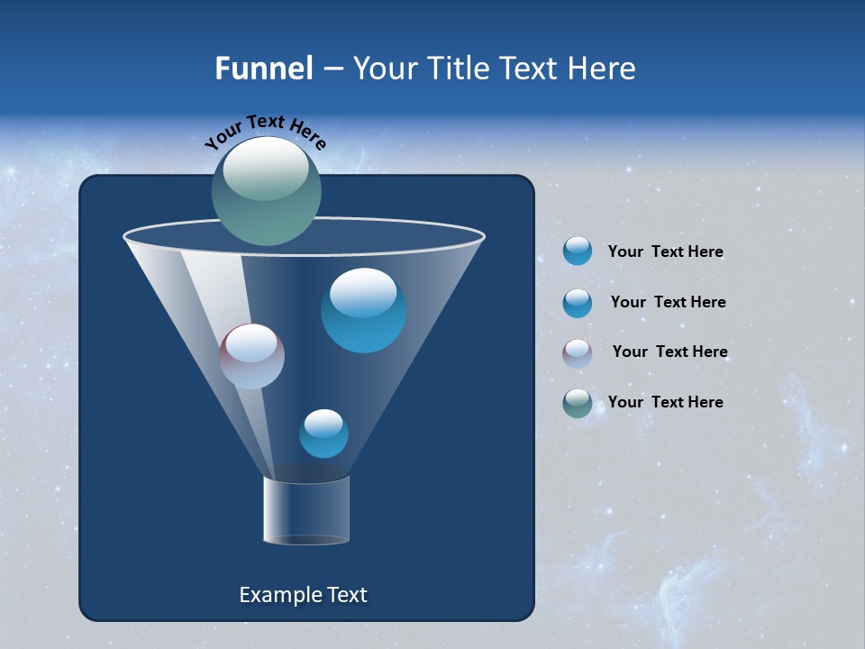 Rings Cosmos Plasma PowerPoint Template