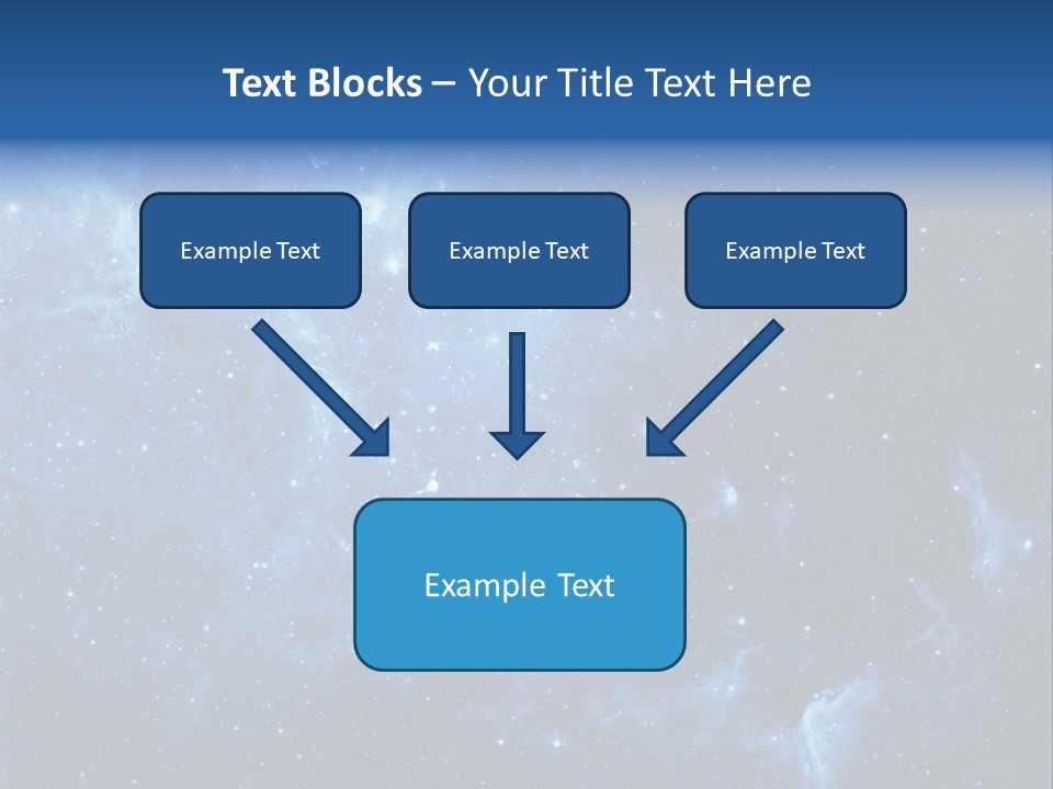 Rings Cosmos Plasma PowerPoint Template