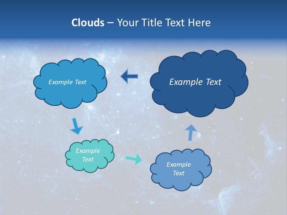 Rings Cosmos Plasma PowerPoint Template