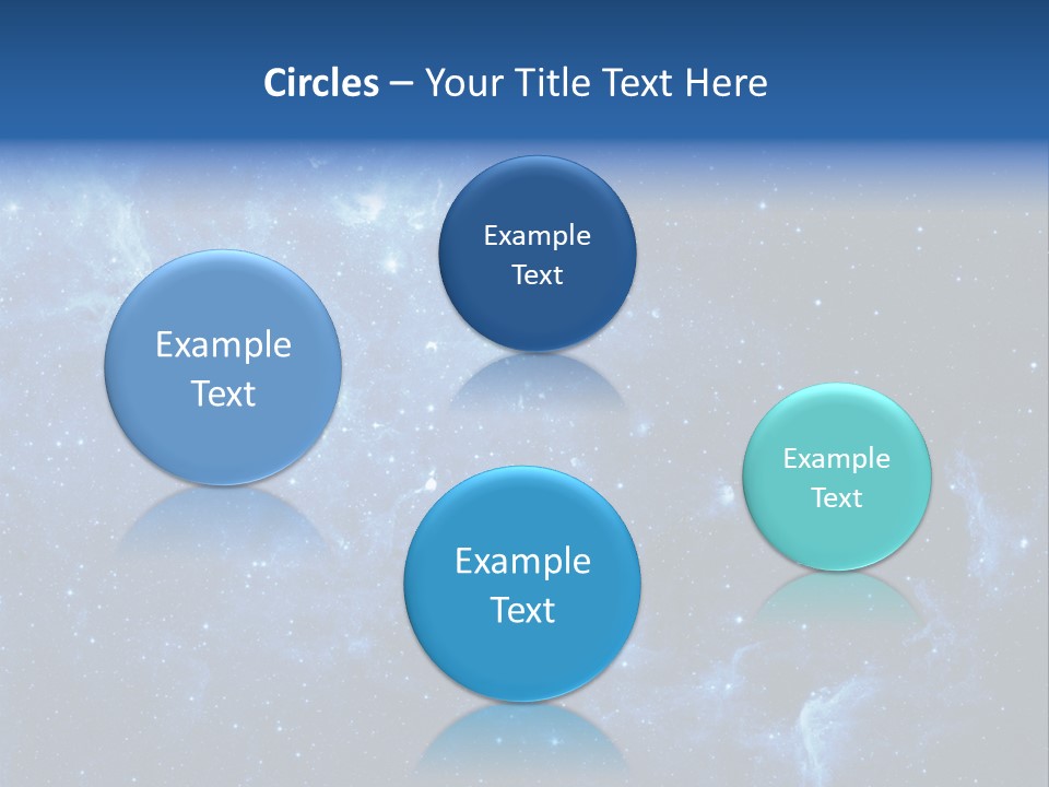 Rings Cosmos Plasma PowerPoint Template