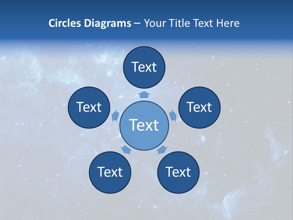Rings Cosmos Plasma PowerPoint Template