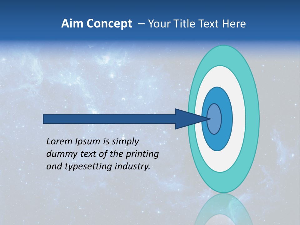 Rings Cosmos Plasma PowerPoint Template