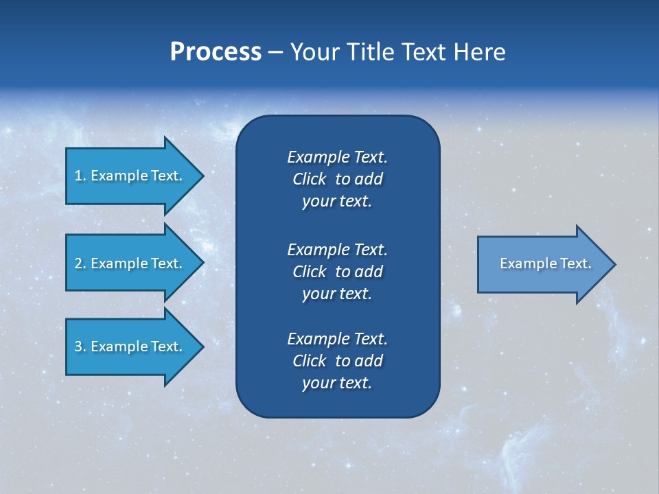 Rings Cosmos Plasma PowerPoint Template