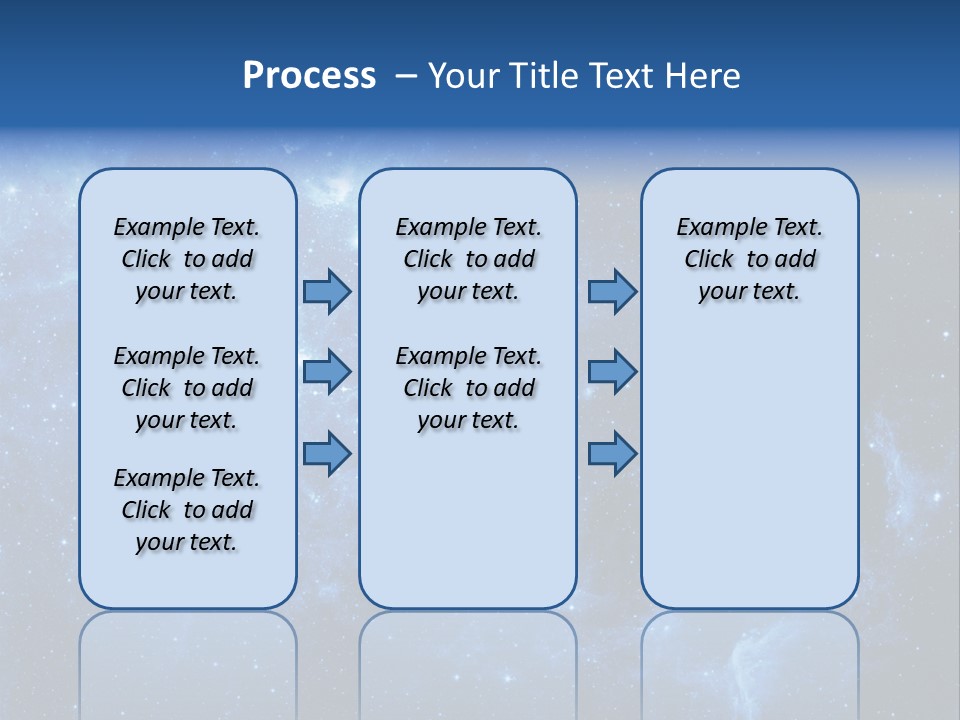 Rings Cosmos Plasma PowerPoint Template