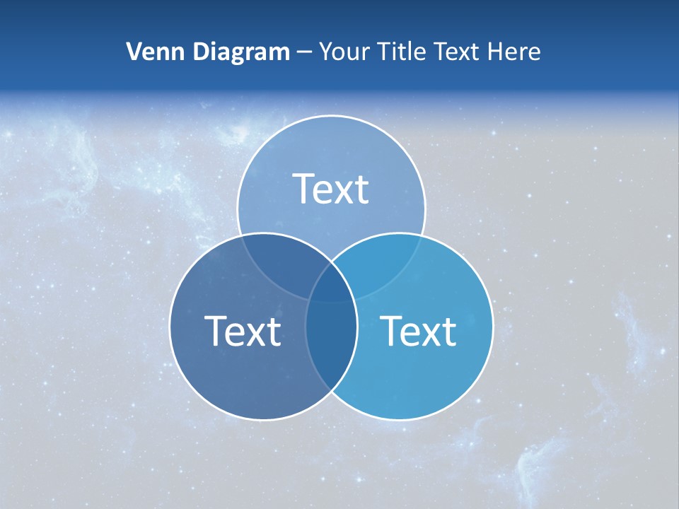 Rings Cosmos Plasma PowerPoint Template