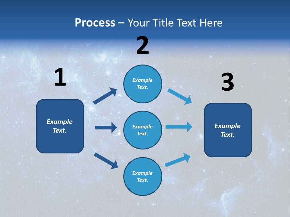 Rings Cosmos Plasma PowerPoint Template