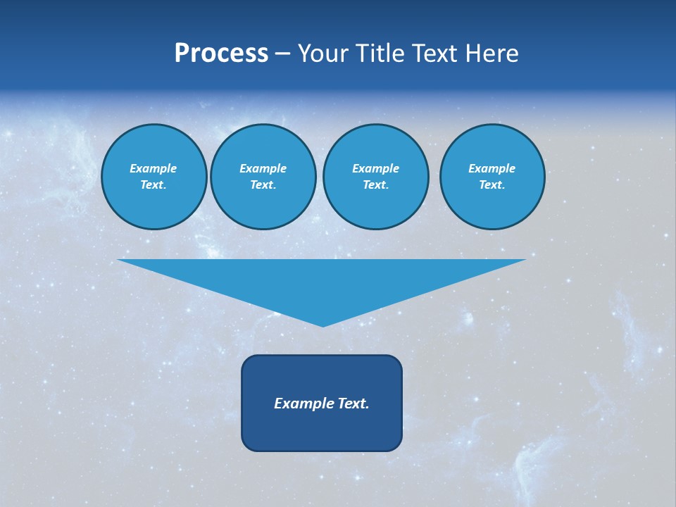 Rings Cosmos Plasma PowerPoint Template