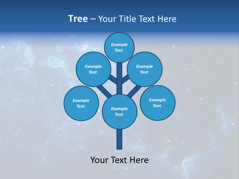 Rings Cosmos Plasma PowerPoint Template