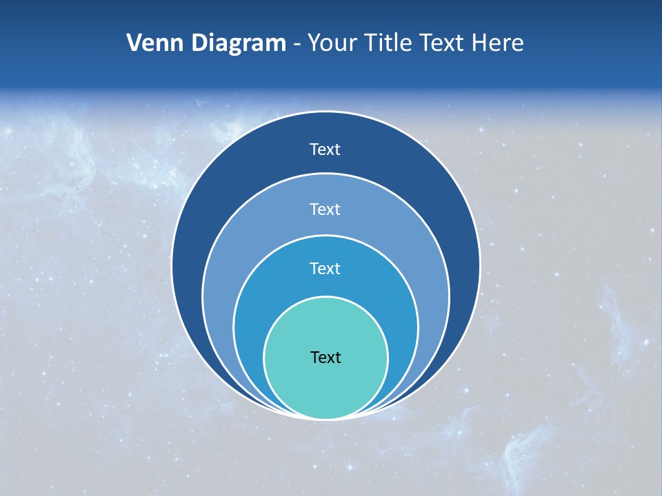 Rings Cosmos Plasma PowerPoint Template