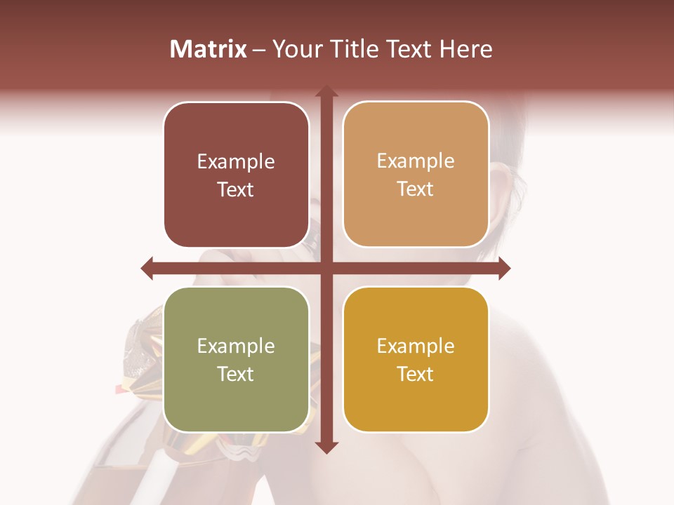 Eyes Beauty Isolated PowerPoint Template