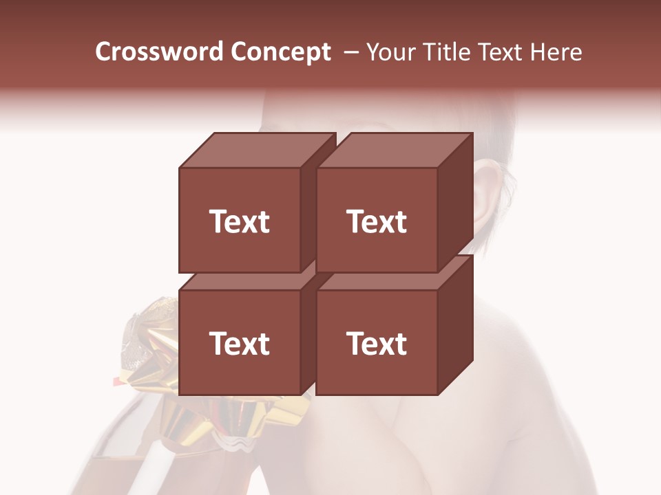 Eyes Beauty Isolated PowerPoint Template