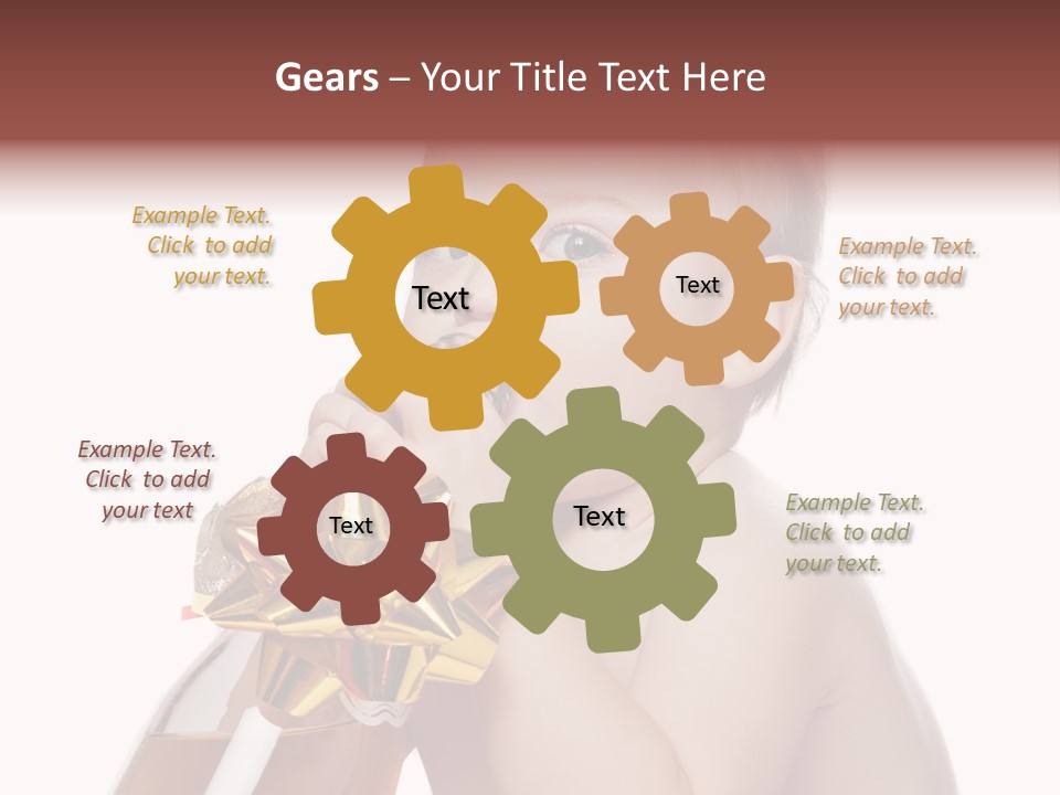 Eyes Beauty Isolated PowerPoint Template