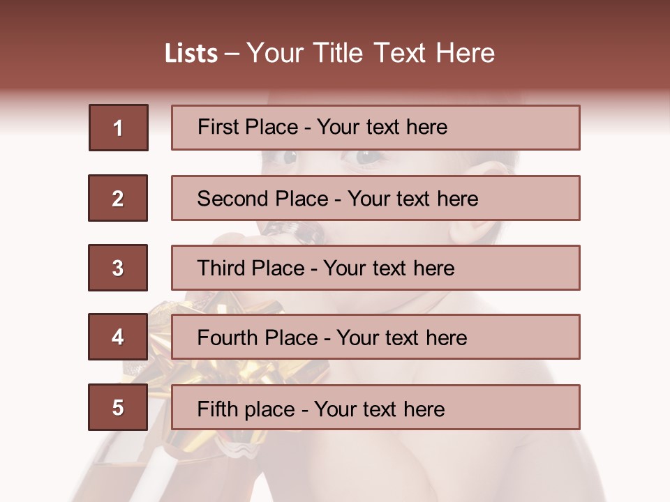 Eyes Beauty Isolated PowerPoint Template