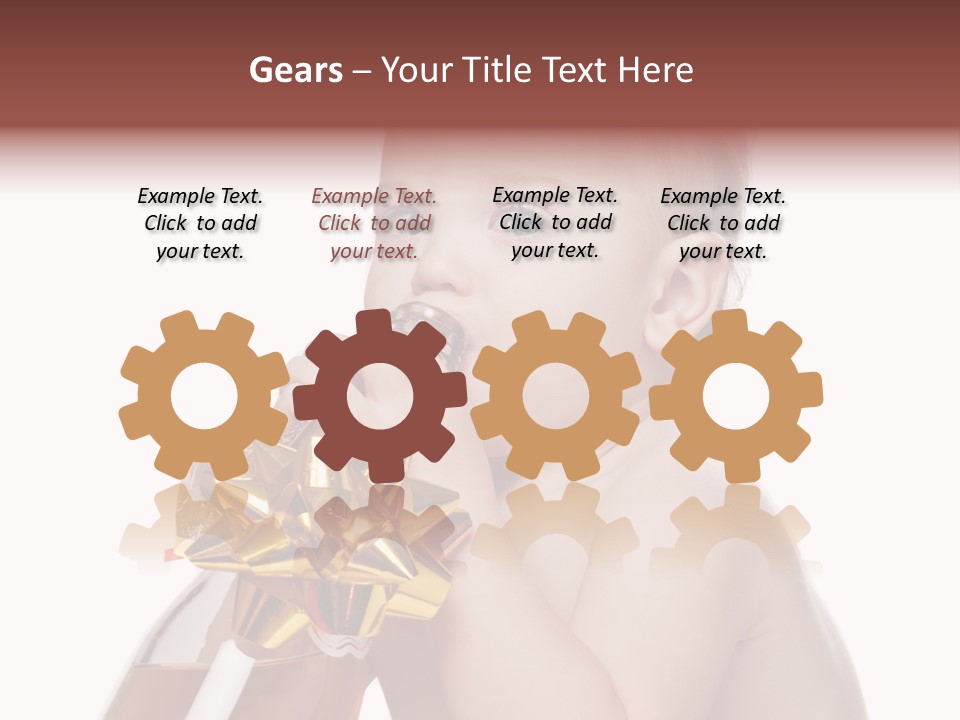 Eyes Beauty Isolated PowerPoint Template