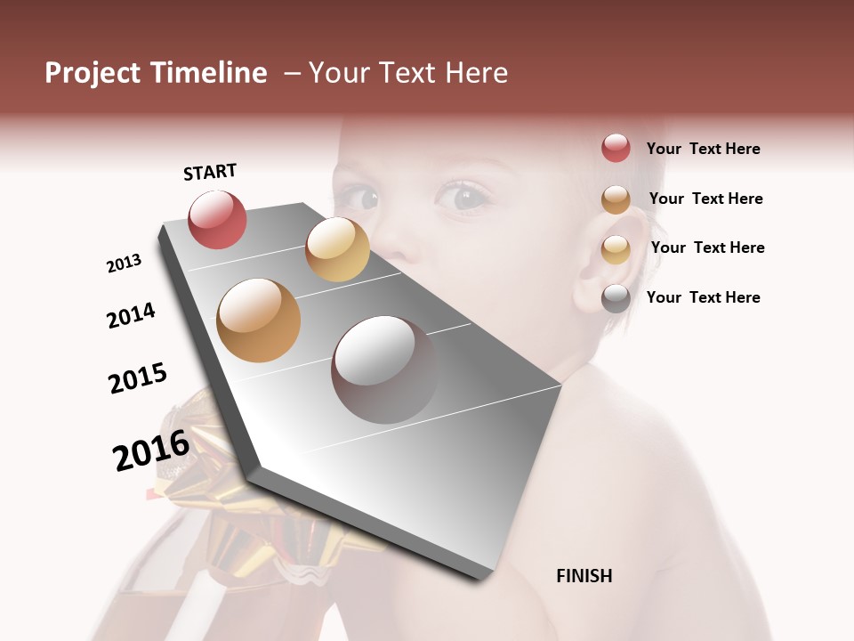 Eyes Beauty Isolated PowerPoint Template